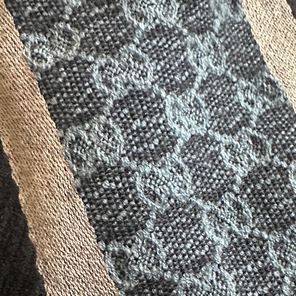 Gucci Black and Blue Men's Scarf - Picture 14 of 14